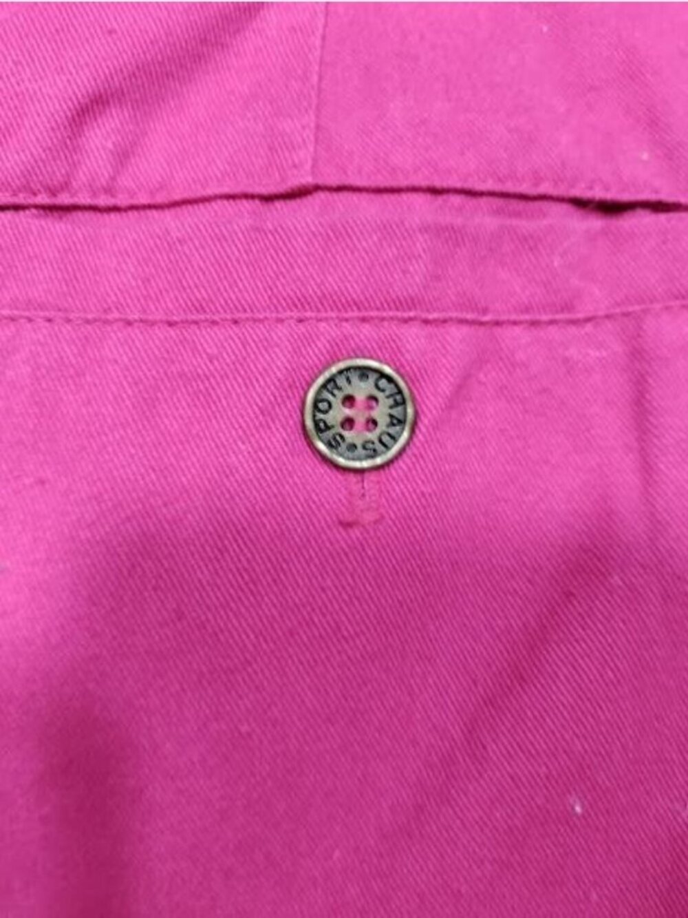 Vintage 90's CHAUS Sport High Waisted Pleat Front Casual Shorts 10 - Picture 9 of 12